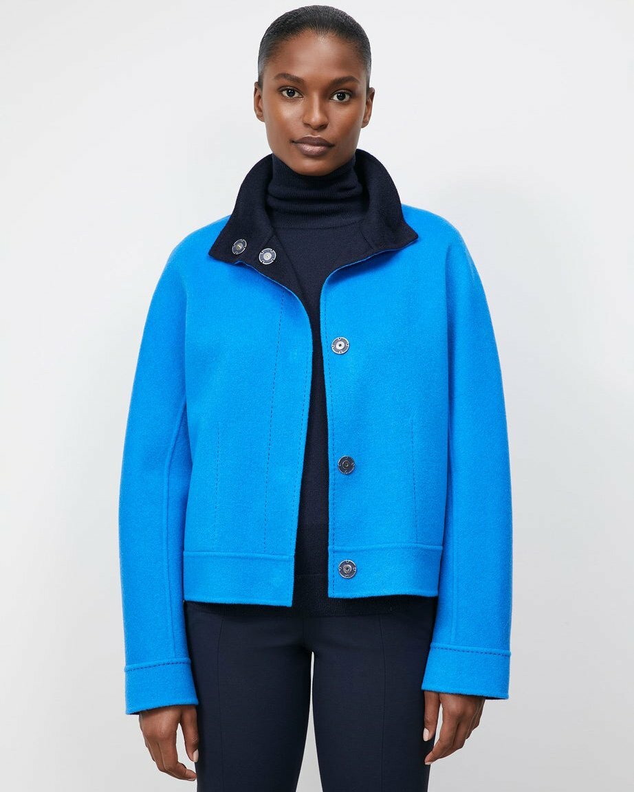Mercantile - Lafayette 148 Simone Reversible Coat In Two-tone Double Face holiday gift guide portland